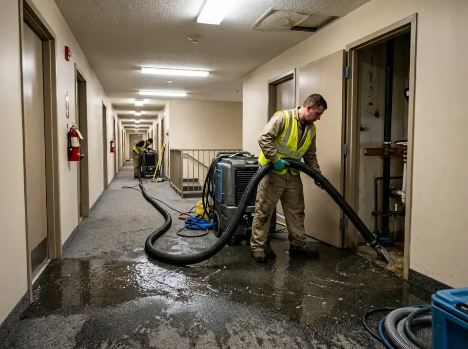 multi-unit-apartment-hallway-f-005 — frequently asked questions, Emergency Burst Pipe Water Extraction & Removal in Kildeer,…